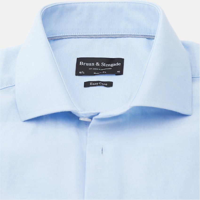 Bruun & Stengade Shirts SALVADOR SHIRT 14005 LIGHT BLUE